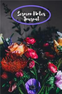 Sermon Notes Journal