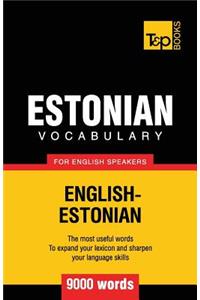 Estonian vocabulary for English speakers - 9000 words