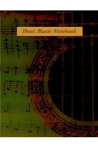 Sheet Music Notebook