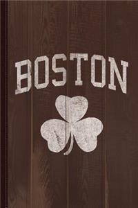 Boston Shamrock Journal Notebook