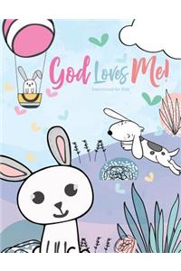 God Loves Me! Sketchbook for Kids