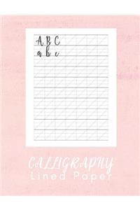 Calligraphy Lined Paper