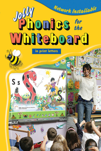 Jolly Phonics for the Whiteboard (in Print Letters)