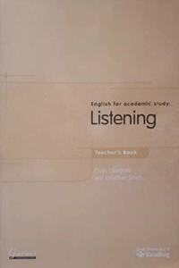 English For Academic Study: Listening - Teacher's Book