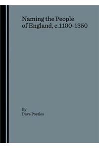 Naming the People of England, c.1100-1350