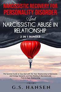 Narcissistic Recovery for Personality Disorder And Narcissistic Abuse in Relationship 2 in 1 bundle