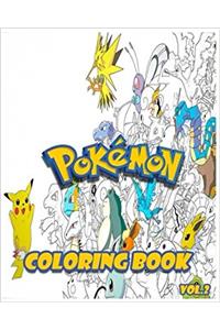 Pokemon Coloring Books: Coloring Book