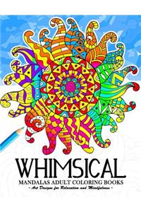 Whimsical Mandala Adult coloring books