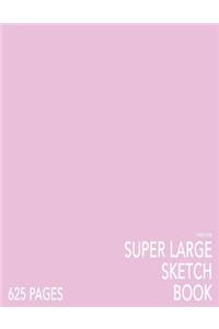 Candy Pink Super Large Sketchbook