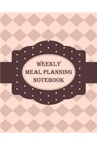 Weekly Meal Planning Notebook