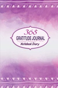 365 gratitude journal Notebook Diary