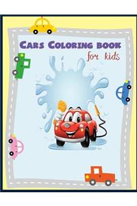 Cars Coloring book for kids