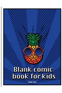 Blank Comic Book For Kids