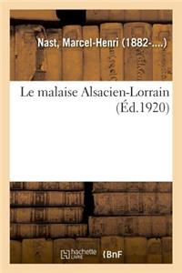malaise Alsacien-Lorrain