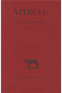 Vitruve, de l'Architecture
