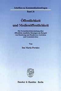 Offentlichkeit Und Medienoffentlichkeit