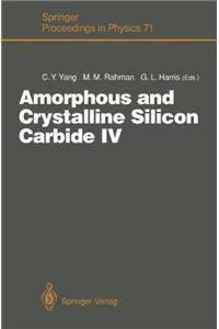 Amorphous and Crystalline Silicon Carbide IV