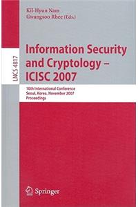 Information Security and Cryptology