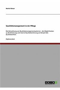 Qualitatsmanagementsysteme in Der Pflege