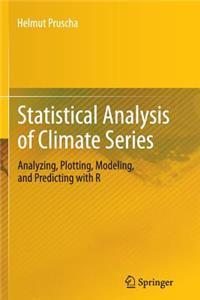 Statistical Analysis of Climate Series