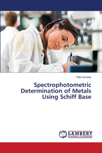 Spectrophotometric Determination of Metals Using Schiff Base