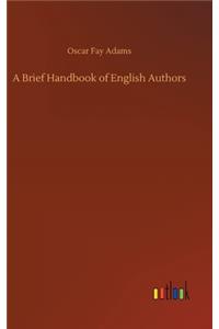 A Brief Handbook of English Authors