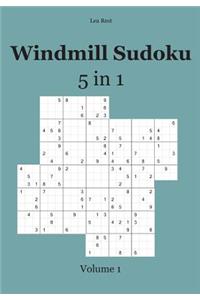Windmill Sudoku 5 in 1
