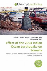 Effect of the 2004 Indian Ocean Earthquake on Somalia