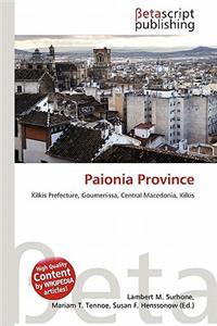 Paionia Province