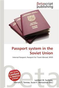 Passport System in the Soviet Union