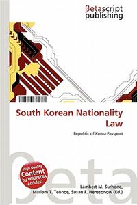 South Korean Nationality Law