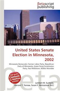 United States Senate Election in Minnesota, 2002