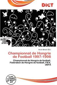 Championnat de Hongrie de Football 1997-1998
