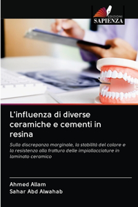 L'influenza di diverse ceramiche e cementi in resina