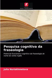 Pesquisa cognitiva da fraseologia