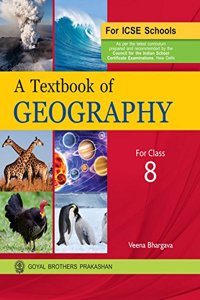 A Text Book of Geography ICSE for Class 8