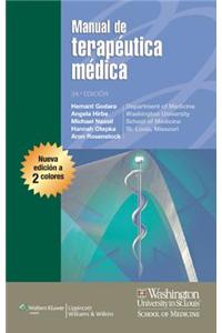 Manual Washington de terapeutica medica