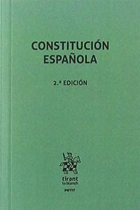 Constitucion espanola. 2a Edicion (Petit) (Spanish Edition)