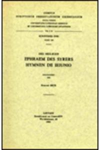 Des Heiligen Ephraem Des Syrers Hymnen de Ieiunio. Syr. 107