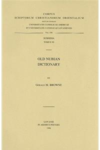 Old Nubian Dictionary