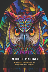 Moonlit Forest Owls