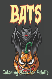 Bats Coloring Book for Adults