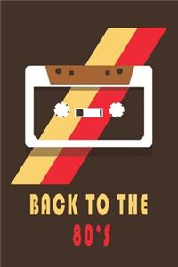 Back to the 80`s Notebook