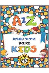 A2Z Alphabet coloring book for kids