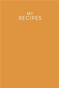 My Recipes