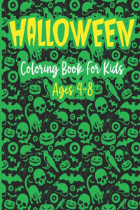 Halloween Coloring Books For Kids Ages 4-8