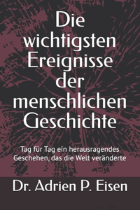 wichtigsten Ereignisse der menschlichen Geschichte