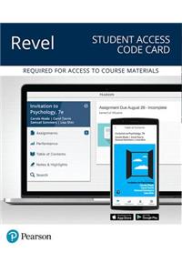 Revel for Invitation to Psychology -- Access Card
