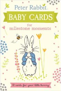 Peter Rabbit Baby Cards: for Milestone Moments