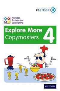Numicon: Number, Pattern and Calculating 4 Explore More Copymasters